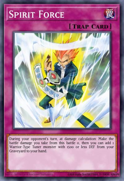 Spirit Force Super Rare CRMS-EN064 Crimson Crisis Yugioh card