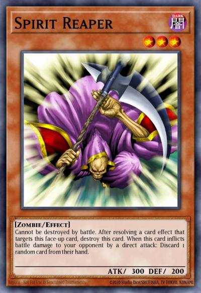 Spirit Reaper Starfoil Rare BATT-EN013 Battle Pack Tournament Prize Cards Yugioh card
