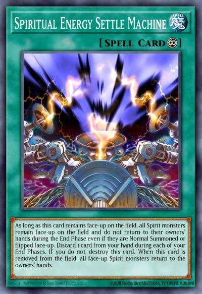 Spiritual Energy Settle Machine Common DB2-EN191 Dark Beginning 2 Yugioh card