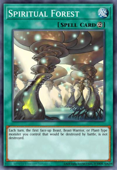 Spiritual Forest Common AP05-EN024 Astral Pack Five Yugioh card