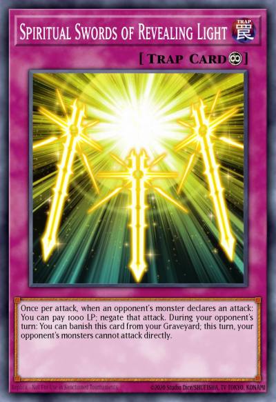 Spiritual Swords of Revealing Light Ultra Rare MVP1-EN031 Yu-Gi-Oh! The Dark Side of Dimensions Movie Pack Yugioh card
