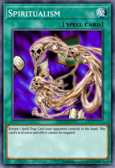 Spiritualism Rare DB2-EN027 Dark Beginning 2 Yugioh card
