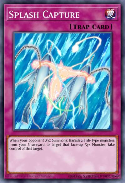 Splash Capture Common ORCS-EN067 Order of Chaos Yugioh card