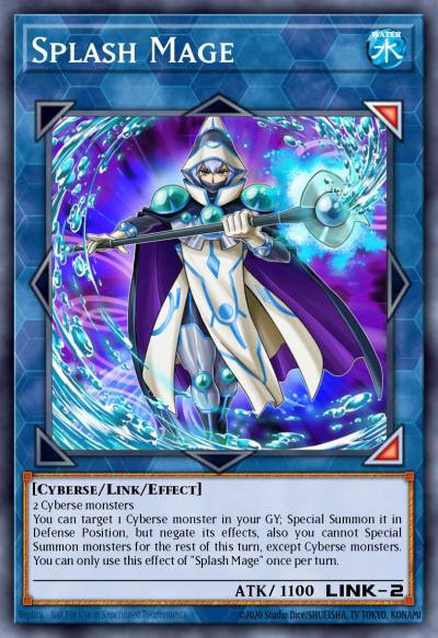 Splash Mage Common ETCO-EN048 Eternity Code Yugioh card