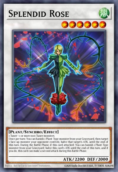 Splendid Rose Rare LC5D-EN100 Legendary Collection 5Ds Mega Pack Yugioh card