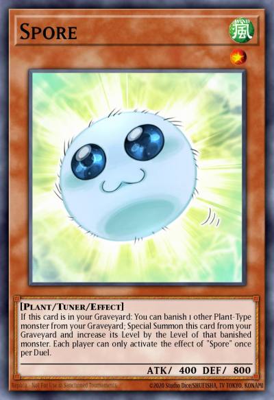 Spore Super Rare GENF-ENSE2 Generation Force Special Edition Yugioh card