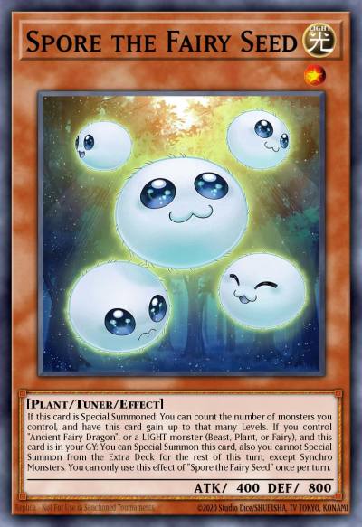 Spore the Fairy Seed Common ALIN-EN007 Alliance Insight Yugioh card