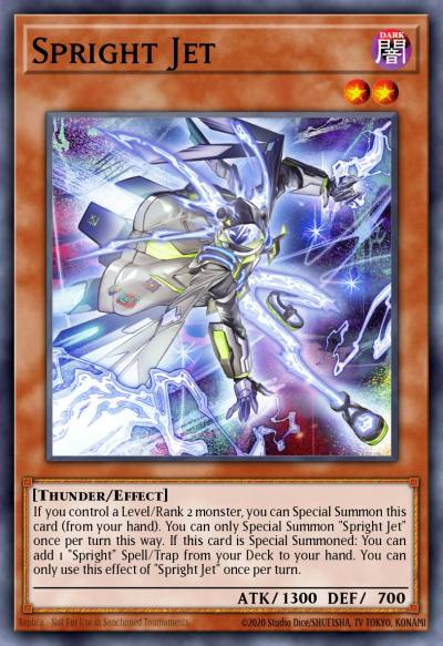 Spright Jet Ultra Rare BLTR-EN076 Battles of Legend Terminal Revenge Yugioh card