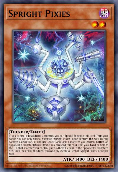Spright Pixies Ultra Rare BLTR-EN077 Battles of Legend Terminal Revenge Yugioh card