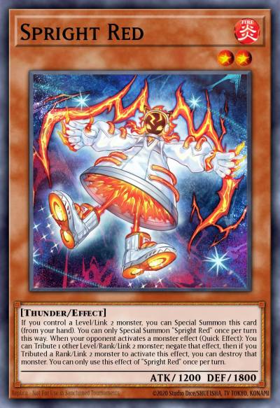 Spright Red Ultra Rare BLTR-EN078 Battles of Legend Terminal Revenge Yugioh card