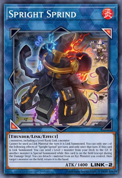 Spright Sprind Quarter Century Secret Rare BLTR-EN095 Battles of Legend Terminal Revenge Yugioh card