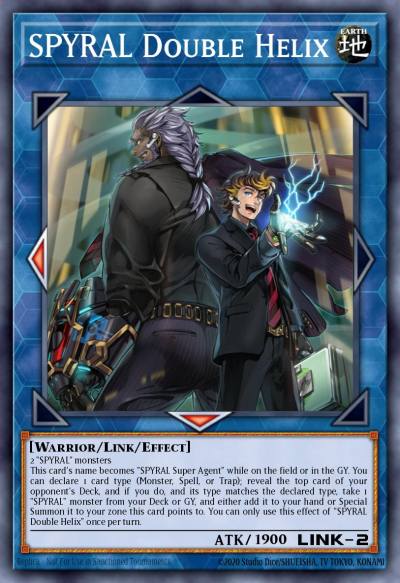 SPYRAL Double Helix Common BLC1-EN163 Battles of Legend Chapter 1 Yugioh card