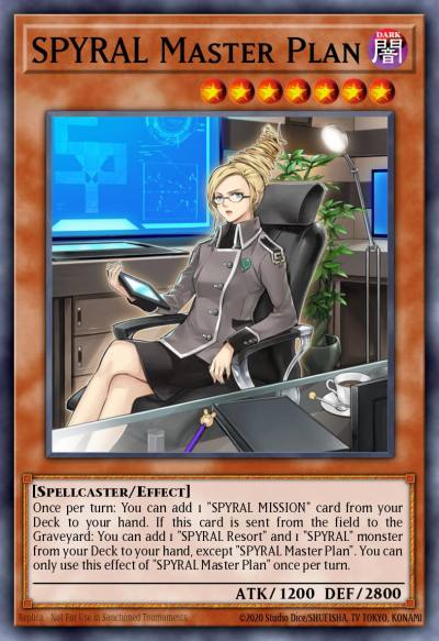 SPYRAL Master Plan Super Rare INOV-EN087 Invasion Vengeance Yugioh card