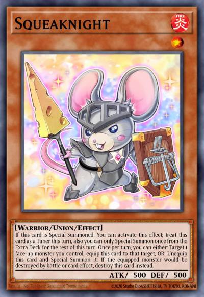 Squeaknight Common MP21-EN013 2021 Tin of Ancient Battles Yugioh card