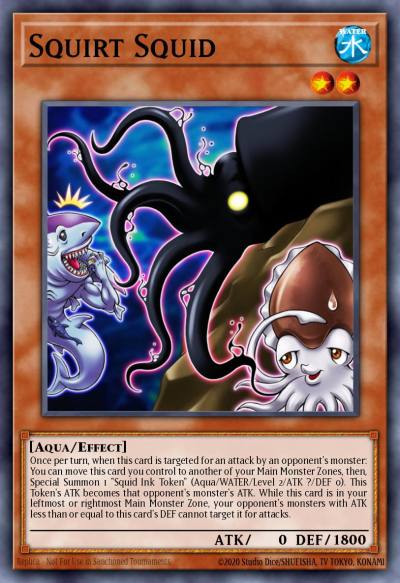 Squirt Squid Common SAST-EN029 Savage Strike Yugioh card