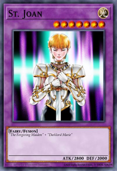 St Joan Common DB1-EN240 Dark Beginning 1 Yugioh card