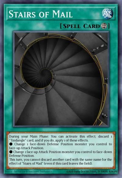 Stairs of Mail Common ETCO-EN059 Eternity Code Yugioh card