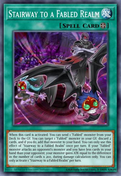 Stairway to a Fabled Realm Common MP22-EN034 2022 Tin of the Pharaohs Gods Yugioh card