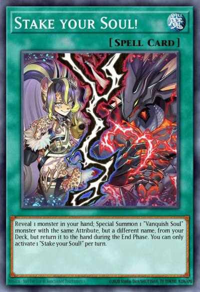 Stake your Soul Prismatic Secret Rare MP24-EN142 25th Anniversary Tin Dueling Mirrors Yugioh card