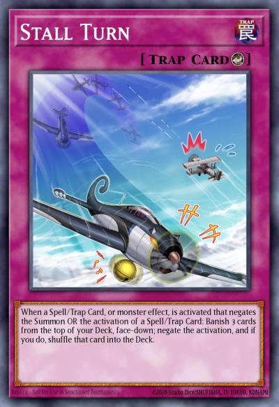 Stall Turn Super Rare DAMA-EN079 Dawn of Majesty Yugioh card