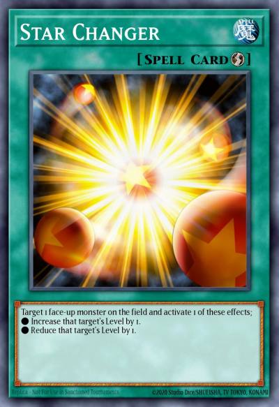 Star Changer Common STAX-EN035 2-Player Starter Set Yugioh card