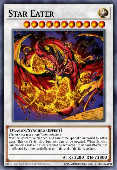 Star Eater Secret Rare MP14-EN096 2014 Mega-Tin Mega Pack Yugioh card