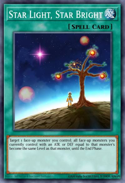 Star Light Star Bright Common ORCS-EN052 Order of Chaos Yugioh card