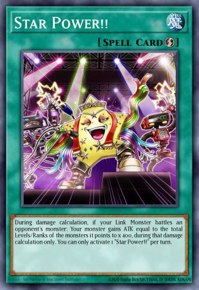 Star Power Rare RIRA-EN083 Rising Rampage Yugioh card