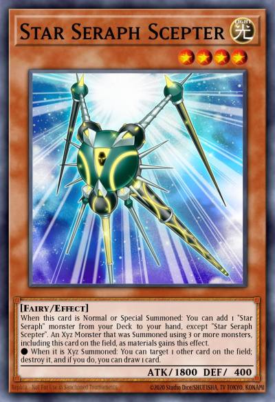 Star Seraph Scepter Rare CRBR-EN045 Crossover Breakers Yugioh card