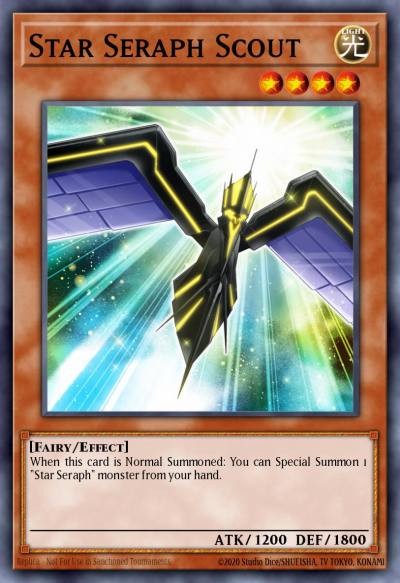 Star Seraph Scout Common JOTL-EN009 Judgment of the Light Yugioh card