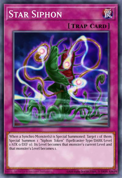 Star Siphon Common LC5D-EN109 Legendary Collection 5Ds Mega Pack Yugioh card