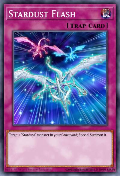 Stardust Flash Ultra Rare LC05-EN003 Legendary Collection 5Ds Yugioh card