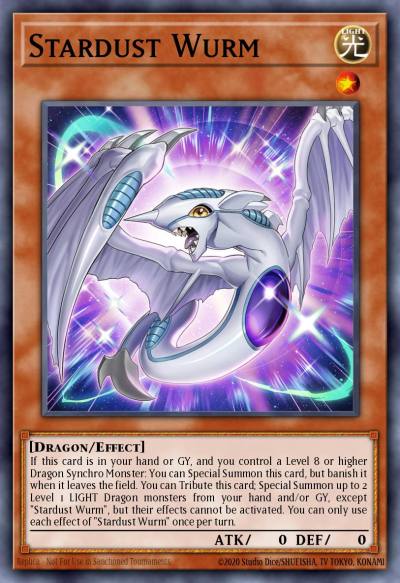 Stardust Wurm Ultra Rare MP24-EN229 25th Anniversary Tin Dueling Mirrors Yugioh card