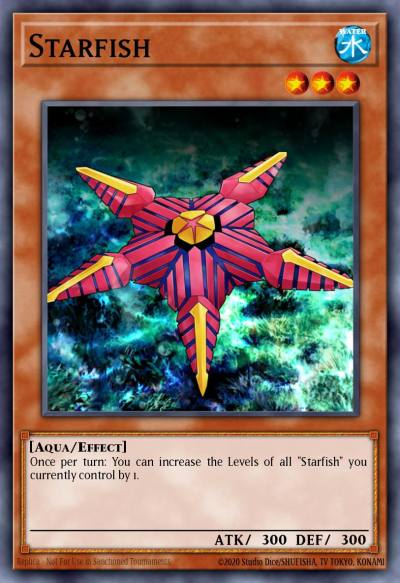 Starfish Common LTGY-EN009 Lord of the Tachyon Galaxy Yugioh card