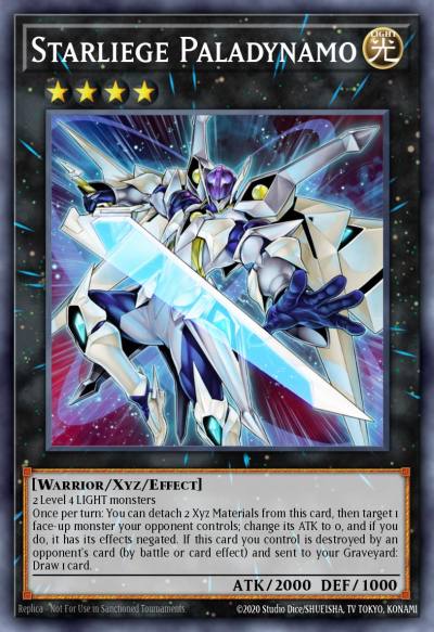 Starliege Paladynamo Rare DPDG-EN041 Duelist Pack Dimensional Guardians Yugioh card