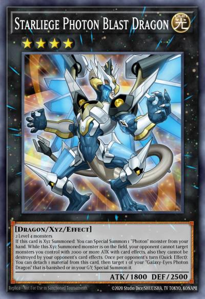 Starliege Photon Blast Dragon Starlight Rare MP25-EN034 2025 Mega-Pack Tin Yugioh card