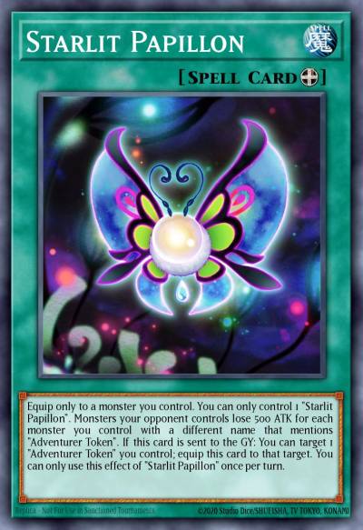 Starlit Papillon Common MP23-EN270 25th Anniversary Tin Dueling Heroes Mega Pack Yugioh card
