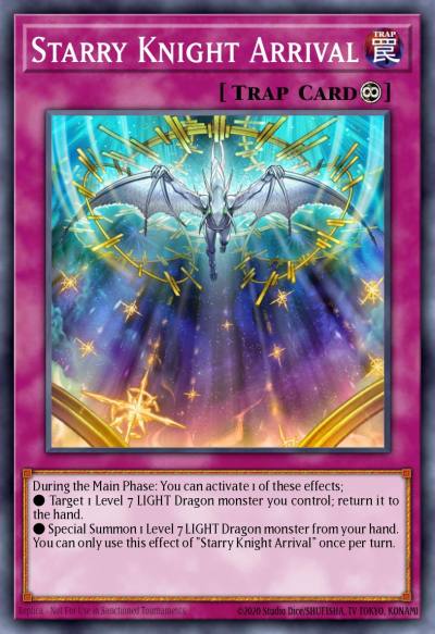 Starry Knight Arrival Ultra Rare GFTP-EN034 Ghosts From the Past Yugioh card