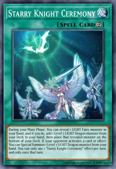 Starry Knight Ceremony Ultra Rare GFTP-EN033 Ghosts From the Past Yugioh card