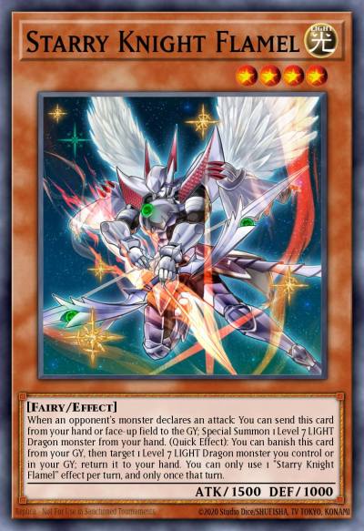 Starry Knight Flamel Ultra Rare GFTP-EN030 Ghosts From the Past Yugioh card