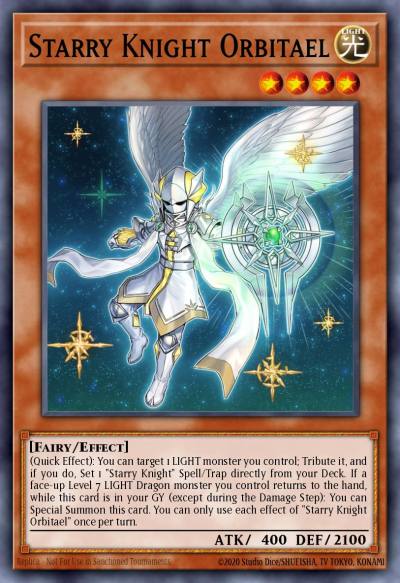 Starry Knight Orbitael Common BODE-EN027 Burst of Destiny Yugioh card
