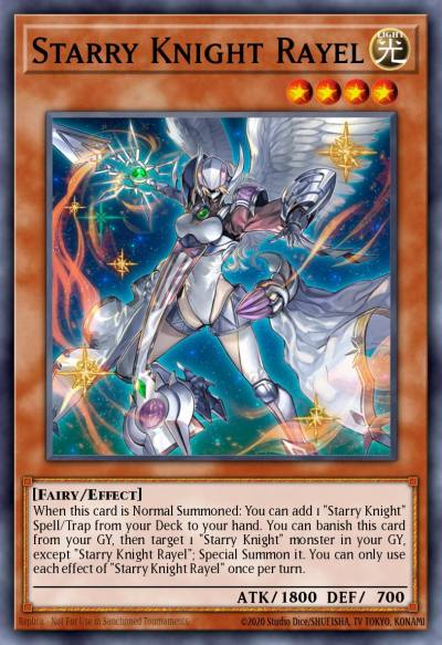 Starry Knight Rayel Ultra Rare GFTP-EN028 Ghosts From the Past Yugioh card