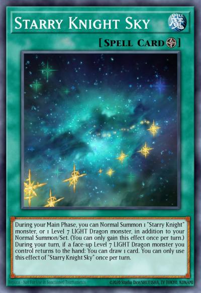 Starry Knight Sky Ultra Rare GFTP-EN032 Ghosts From the Past Yugioh card