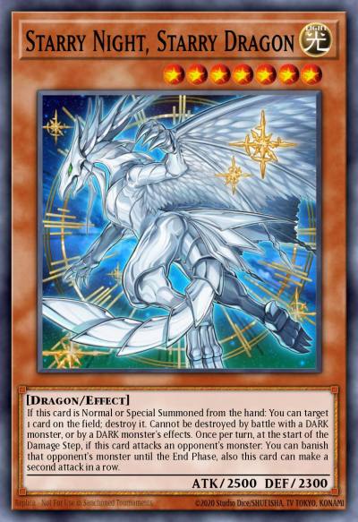 Starry Night Starry Dragon Ultra Rare GFTP-EN027 Ghosts From the Past Yugioh card