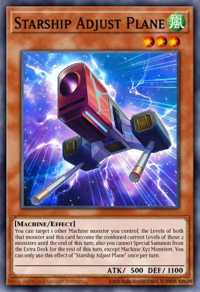Starship Adjust Plane Rare MZMU-EN049 Maze of Muertos Yugioh card