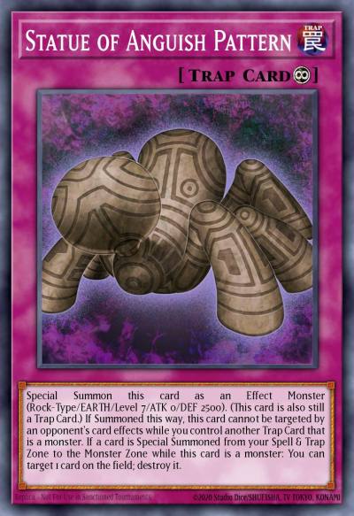 Statue of Anguish Pattern Common MP16-EN037 2016 Mega-Tin Mega Pack Yugioh card