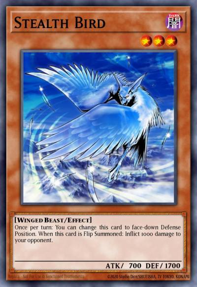 Stealth Bird Common BP01-EN184 Battle Pack Epic Dawn Yugioh card