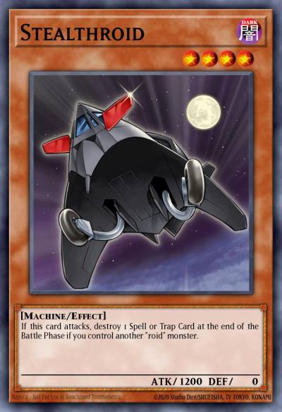 Stealthroid Common GLAS-EN015 Gladiators Assault Yugioh card
