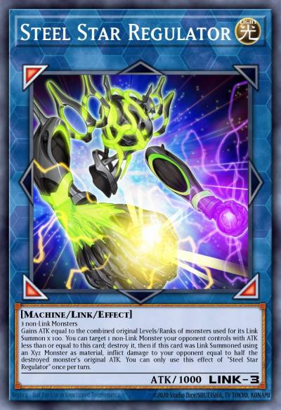 Steel Star Regulator Common MP22-EN048 2022 Tin of the Pharaohs Gods Yugioh card