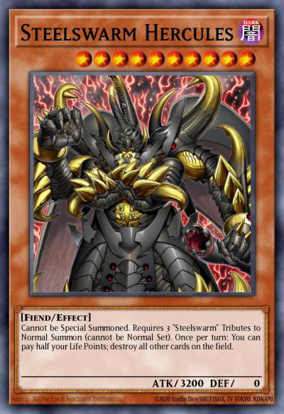 Steelswarm Hercules Duel Terminal Ultra Parallel Rare DT06-EN032 Duel Terminal 6a Yugioh card